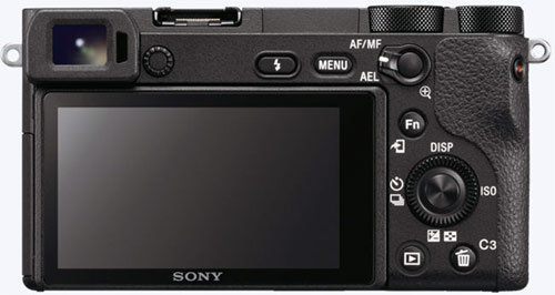 Sony a6500 Back View