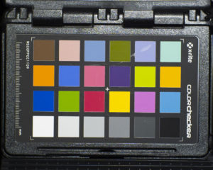 Color Chart Sample DNG converted to JPG. Click for Original!