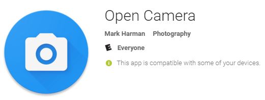 OpenCameraAndroidApp