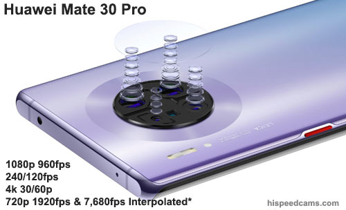 Huawei Mate 30 Pro Slow Motion